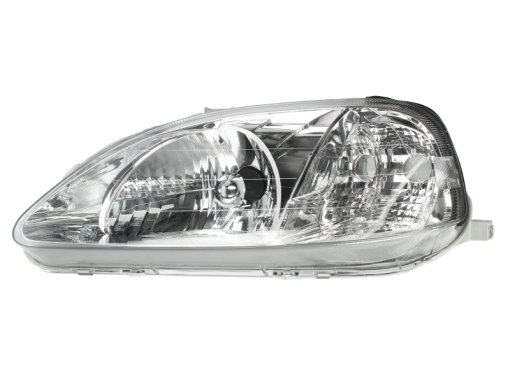 Far fata Stanga (H4, electric, fara motoras) potrivit HONDA CIVIC VI 01.99-02.01