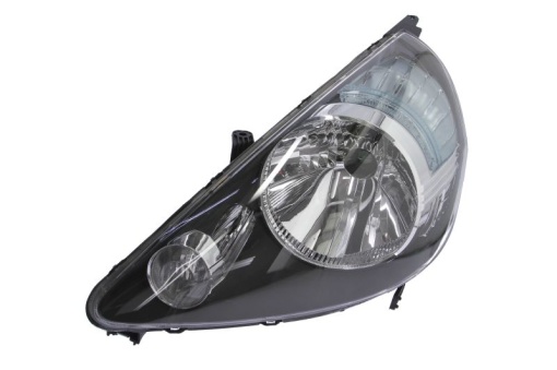 Far fata Stanga (H4/W5W/WY21W, electric, manual, fara motoras, culoare insert: negru, culoare semnalizator: alb) potrivit HONDA JAZZ II -07.08