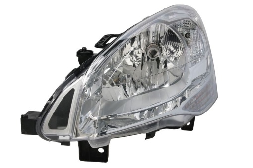 Far fata Stanga (halogen, H4/W5W, electric, cu motor, culoare insert: cromat, culoare semnalizator: transparent) potrivit CITROEN BERLINGO, BERLINGO MULTISPACE, BERLINGO/MINIVAN -06.12