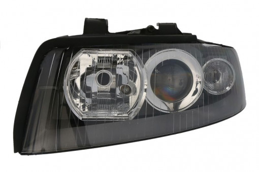 Far Stanga (bi-xenon, D1S/H6W/H7, electric, cu motor, culoare semnalizator: transparent) potrivit AUDI A4 B6 -12.04