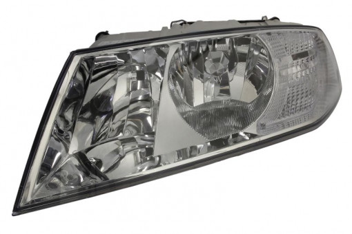 Far Stanga (H1/H7, electric, cu motor, culoare insertie: cromat) potrivit SKODA OCTAVIA II