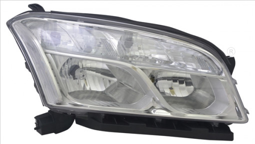 Far stanga (H1/H7, reglaj electric, cu motoras, fundal transparent) CHEVROLET TRAX dupa 2012