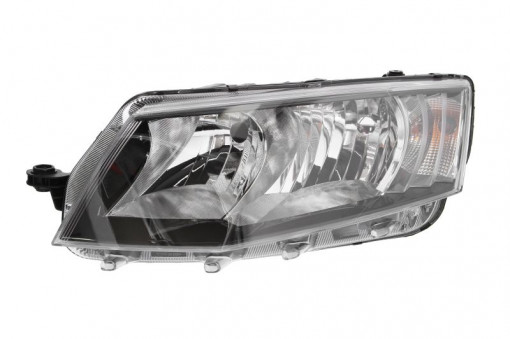 Far Stanga (H15/H7, electric, cu motor, culoare semnalizator: transparent) potrivit SKODA OCTAVIA III