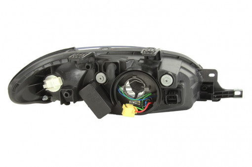Far Stanga (H4, electric, cu motor, culoare insertie: cromat, culoare semnalizator: transparent) potrivit CHEVROLET LACETTI, NUBIRA; DAEWOO LACETTI, NUBIRA -05.09