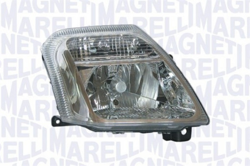 Far Stanga (H4, electric, cu motor, culoare insertie: cromat) potrivit CITROEN C2, C2 ENTERPRISE