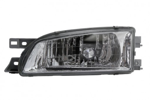 Far Stanga (H4, manual, fara motoras, culoare insertie: cromat, culoare semnalizator: transparent) potrivit SUBARU IMPREZA