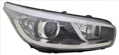 Far Stanga (H7/H7, electric, cu motor) potrivit KIA CEE'D -06.15