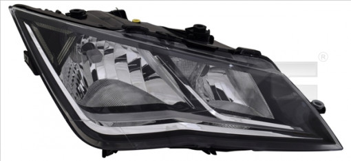 Far Stanga (H7/H7/LED, electric, cu motor) potrivit SEAT LEON, LEON SC, LEON ST, LEON ST/KOMBI, LEON/HATCHBACK 01.17-