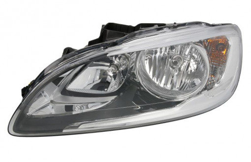 Far Stanga (H7/H9, electric, fara motoras, culoare semnalizator: portocaliu) potrivit VOLVO S60 II, V60 I