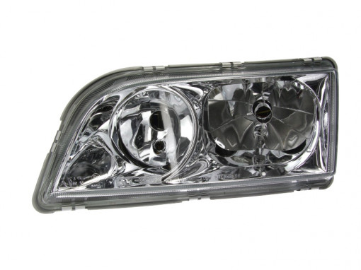 Far stanga (H7, reglaj electric, fundal cromat) VOLVO S40, V40 1995-2000
