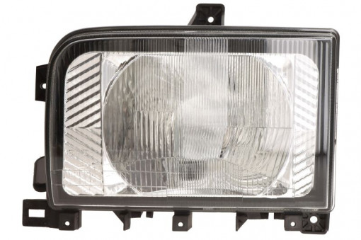 Far Stanga (halogen, H4/W5W, electric, cu motor, culoare insertie: cromat) potrivit NISSAN CABSTAR E - Img 1