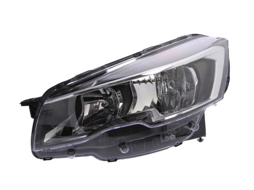Far Stanga (halogen, H7, electric, cu motor) potrivit PEUGEOT 508 I
