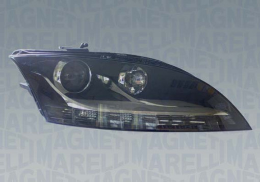 Far Stanga (xenon, D1S/H21W/H6W/P21W, automat, cu motor, culoare insertie: negru) potrivit AUDI TT - Img 1