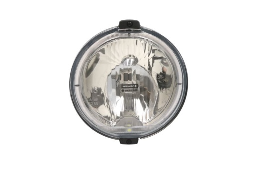 Far universal stanga/dreapta (faza lunga, H3/LED, 24V, diametru 183mm, alb, plastic, negru, lumini pozitie, lungime cablu: 150mm)