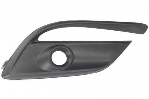 Grila bara fata dreapta (locas proiector, plastic, negru) MAZDA 3 2013-2019