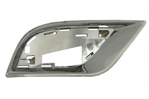 Grila bara fata Dreapta plastic, aluminiu potrivit JEEP GRAND CHEROKEE IV 11.10- 10.16-