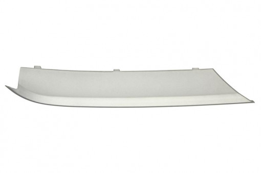 Grila bara fata dreapta plastic, gri, BASIS potrivit BMW 5 GRAN TURISMO F07 06.13-11.17