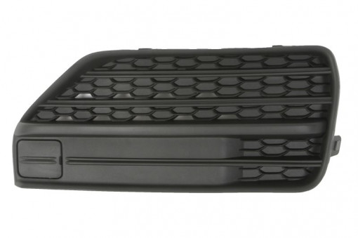 Grila bara fata dreapta plastic, negru potrivit VOLVO XC90 II 09.14-01.20