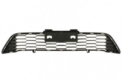 Grila bara fata plastic, negru lucios potrivit TOYOTA HILUX VIII 01.18-05.20