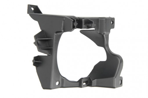 Grila bara Fata Stanga cu locas proiector, plastic, negru potrivit PORSCHE CAYENNE 09.02-09.10 01.07-09.10