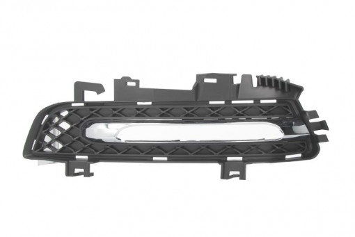 Grila bara Stanga cu locas lumini zi, plastic potrivit MERCEDES E A207, E C207 01.09-12.16 01.09-01.13