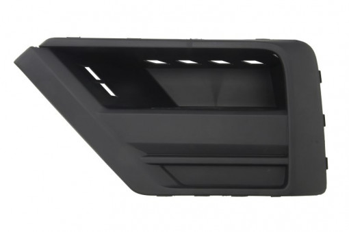 Grila bara Stanga Inferior, plastic, negru potrivit VW CRAFTER 09.16- 09.16-