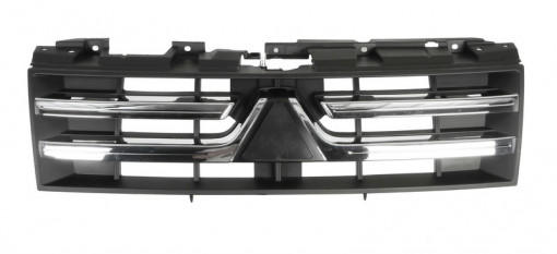 Grila radiator (crom/negru) potrivit MITSUBISHI PAJERO IV 3.2D/3.8 10.06- - Img 1