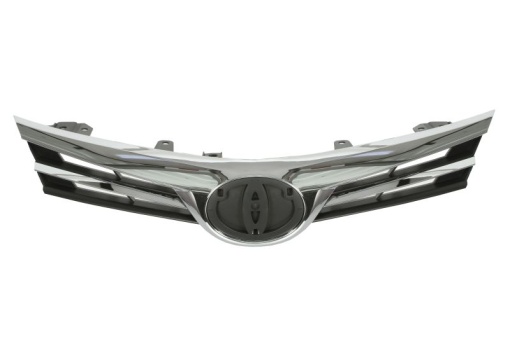 Grila radiator (cu stipe cromate, argintiu) potrivit TOYOTA COROLLA 1.3-1.8 06.13-08.19 -12.18