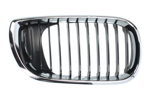 Grila radiator Dreapta (pentru caroserie break; salon, crom/negru) potrivit BMW 3 (E46) 1.6-3.2 12.97-12.07 -02.05 - Img 1