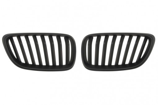Grila radiator Dreapta/Stanga set, negru-mat potrivit BMW 2 F22, F87, 2 F23 1.5-3.0 10.12- 2013-2016