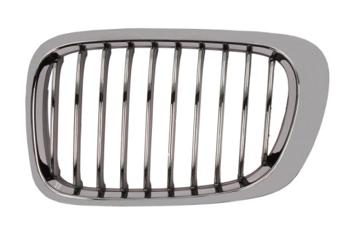 Grila radiator Stanga (convertibil; versiune coupe, crom/negru) potrivit BMW 3 (E46) 1.6-3.2 12.97-12.07 02.98-03.03