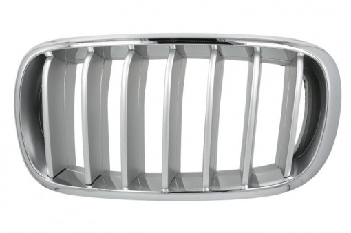Grila radiator Stanga (PURE EXPERIENCE, crom/titan) potrivit BMW X5 (F15, F85), X6 (F16, F86) 2.0D-4.4 08.13-07.19