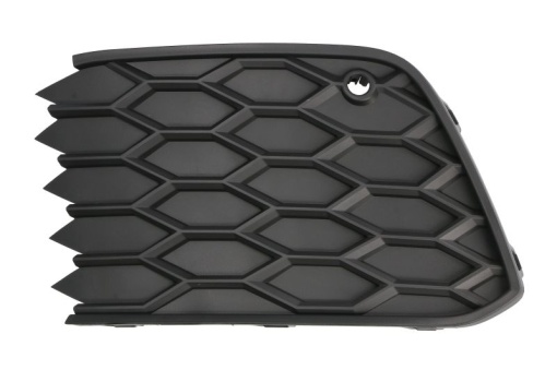 Grila ventilatie bara fata stanga (cu orificii senzor parcare, negru, GTI) potrivit VW GOLF VIII 07.19-