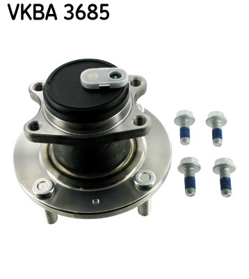 Kit rulmenti roata Spate Dreapta/Stanga (cu mufa) (x67x122) potrivit MITSUBISHI COLT CZC VI, COLT VI; SMART FORFOUR 1.1-1.5D 01.04-06.12