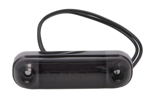 Lumina delimitare stanga/dreapta, forma: oval, portocaliu/fumuriu, LED, inaltime 24mm; latime 84mm; adancime 25mm lungime cablu 240mm, 12/24V (IP6K9K)