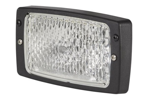 Lumina lucru (H3/Halogen, 12/24V, 35/70W, 1000lm, lungime: 182mm, inaltime: 102mm, latime: 182mm, adancime: 103mm, fara becuri; negru, in relief) potrivit FENDT 200, 300, 900 01.80-