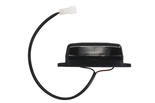 Lumina numar inmatriculare (culoare: alb, culoare sticla: transparent, lungime cablu: 300mm)