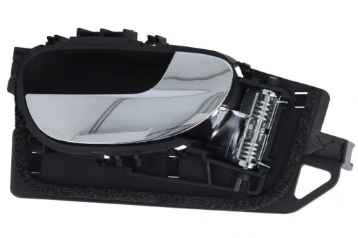 Maner usa Fata/Spate Dreapta (interior, crom/negru) potrivit PEUGEOT 307, 307/combi 1.4-2.0D 08.00-12.12
