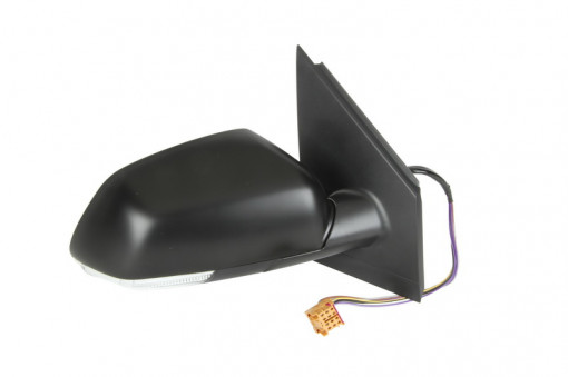 Oglinda dreapta electrica, incalzita, convex, cu carcasa, cu semnalizare VW POLO intre 2005-2009