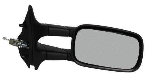 Oglinda dreapta SEAT INCA / VW CADDY intre 1995-2004 manuala, convex, cu carcasa