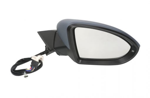Oglinda laterala Dreapta electrica, convexa, incalzita, pliabil electric potrivit VW GOLF ALLTRACK VII, GOLF SPORTSVAN VII, GOLF VII, TOURAN