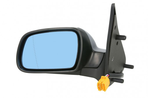 Oglinda laterala Stanga electric, asferica, incalzita, albastru, pliabil electric potrivit CITROEN XSARA