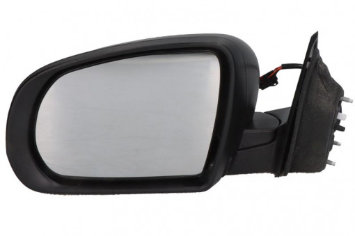 Oglinda laterala Stanga electric, convexa, incalzita, crom potrivit JEEP CHEROKEE
