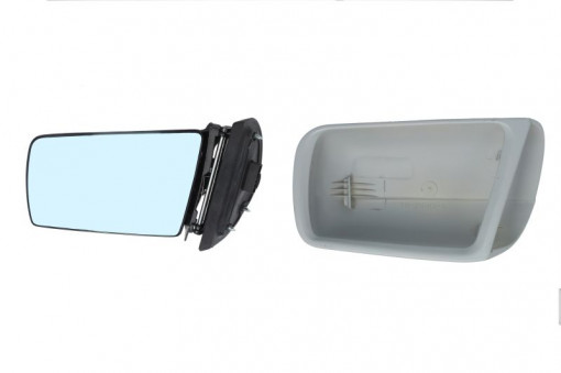 Oglinda laterala Stanga electrica, asferica, incalzita, albastru potrivit MERCEDES C T-MODEL S202, C W202, E T-MODEL S210, E VF210, E W210, S C140, S W140 -03.01