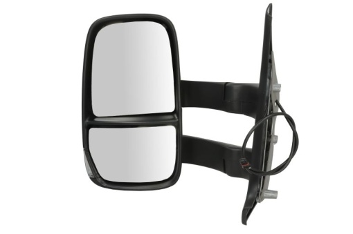 Oglinda laterala Stanga (manual, convexa, lung) potrivit IVECO DAILY IV, DAILY V, DAILY VI
