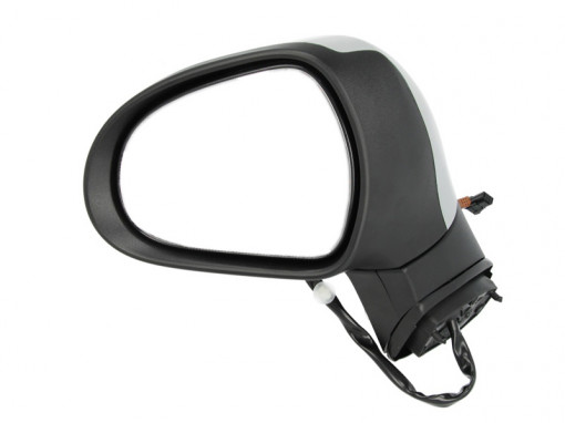 Oglinda stanga electrica incalzita, grunduita PEUGEOT 207 intre 2006-2009 - Img 1