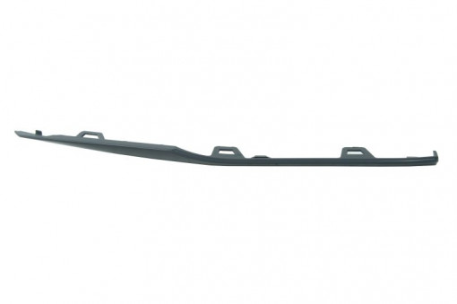 Ornament bandou bara fata stanga mijloc, LUXURY, plastic, gri inchis potrivit BMW 1 F40 07.19-