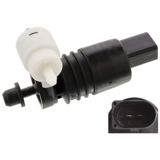 Pompa spalator parbriz potrivit CHEVROLET AVEO, CRUZE, MALIBU, ORLANDO, TRAX; OPEL ADAM, ASTRA H, ASTRA J, ASTRA J GTC, ASTRA K, ASTRA K/KOMBI, CORSA E FURGON/HATCHBACK-SUV 01.08-