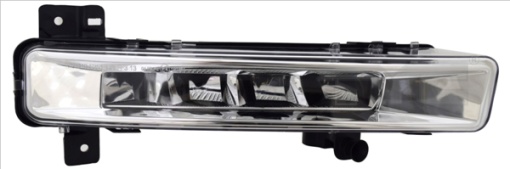 Proiector ceata fata dreapta (LED, insert crom) potrivit BMW 5 G30, G31, G38, F90, 6 GRAN TURISMO G32 02.17-