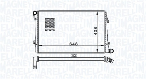 Radiator motor (Automat/Manual) potrivit AUDI A3; SEAT ALTEA, ALTEA XL, LEON, TOLEDO III; SKODA OCTAVIA II, SUPERB II; VW CADDY III, CADDY III/MINIVAN, EOS, GOLF PLUS V, GOLF V 1.6-2.0D